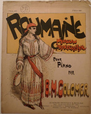 Roumaine (1889) – Théophile Steinlen Tablo