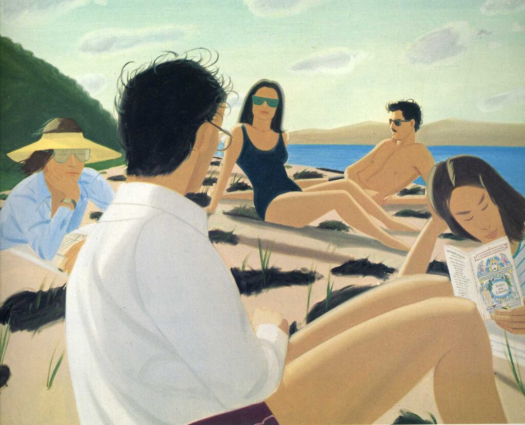 Round Hill - Alex Katz Tablo