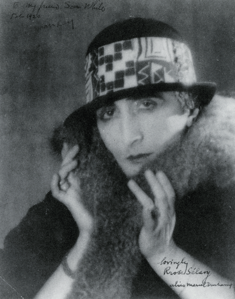 Rrose Selavy alias Marcel Duchamp (1921) – Man Ray Tablo