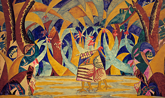 Russian Tales (1916) - Mikhail Larionov Tablo