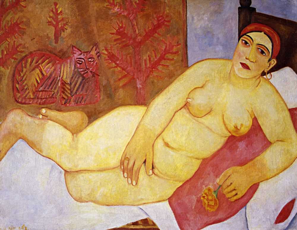 Russian Venus (1912) - Mikhail Larionov Tablo