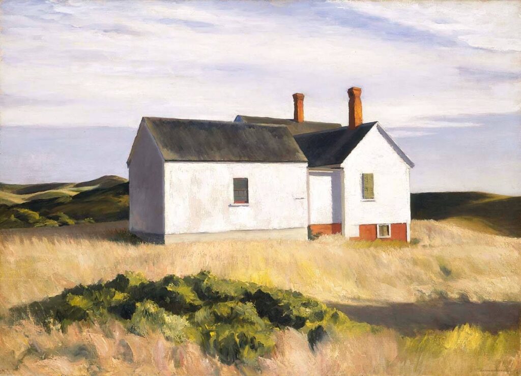 Ryders House (1933) - Edward Hopper Tablo