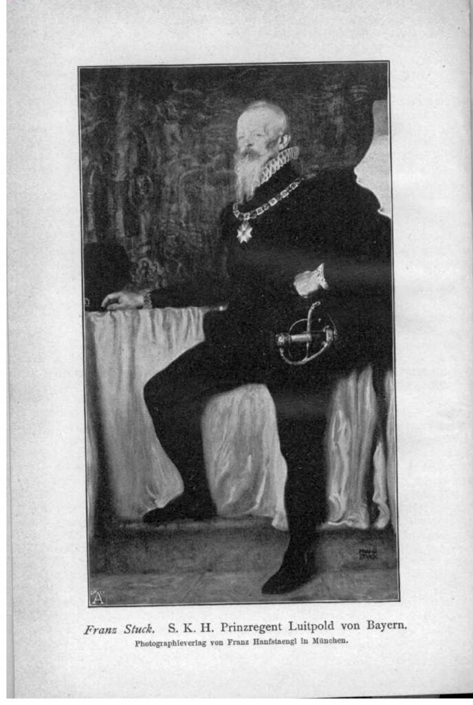S. K. H. Prince Regent Luitpold of Bavaria (1897) - Franz Stuck Tablo