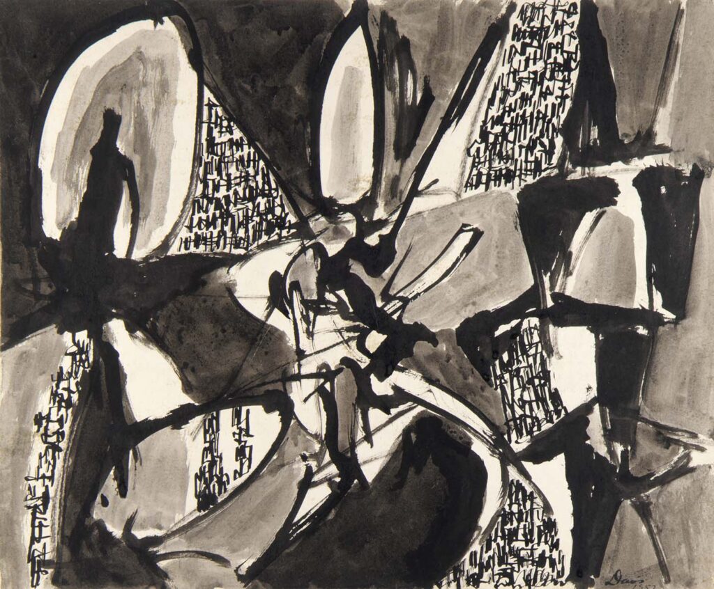 Saber Dance (1952) - Gene Davis Tablo