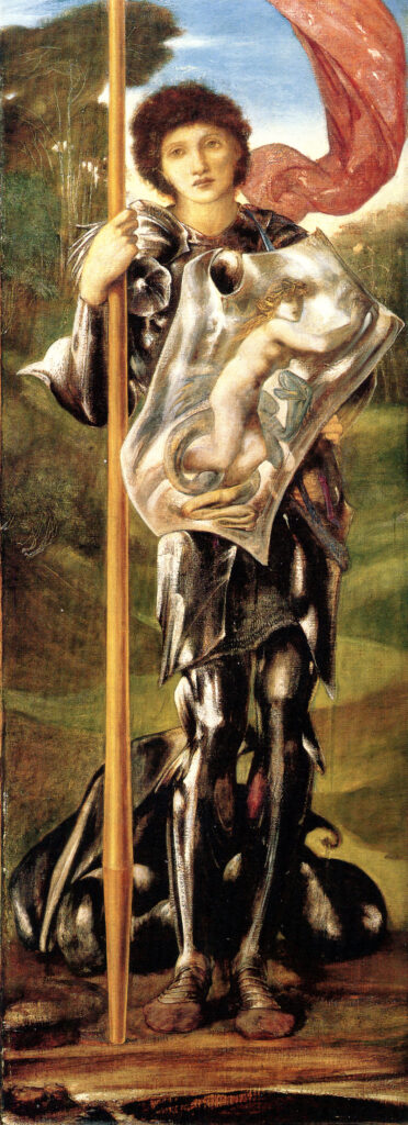 Saint George (1873) - Edward Burne-Jones Tablo