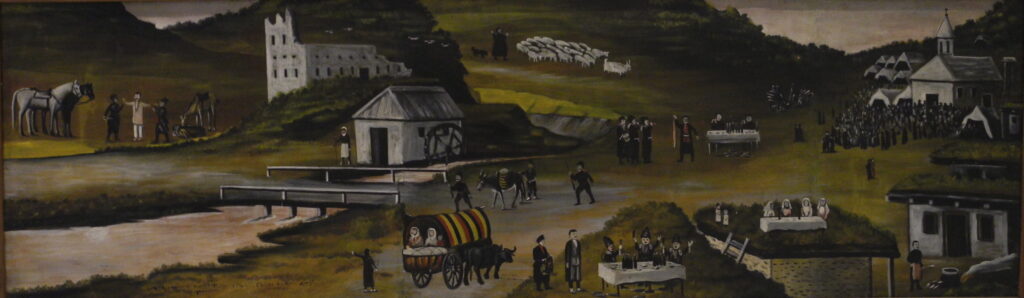 Saint George’s Day in Bolnisi (1915) - Niko Pirosmani Tablo
