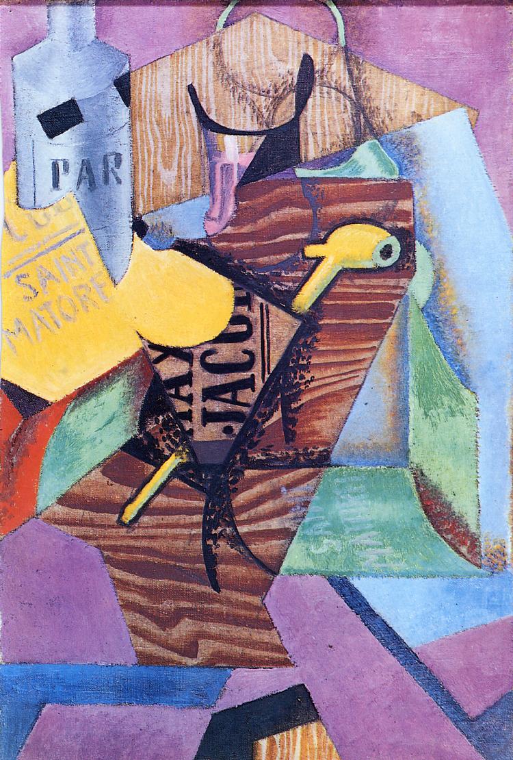 Saint Matorel (1913) - Juan Gris Tablo