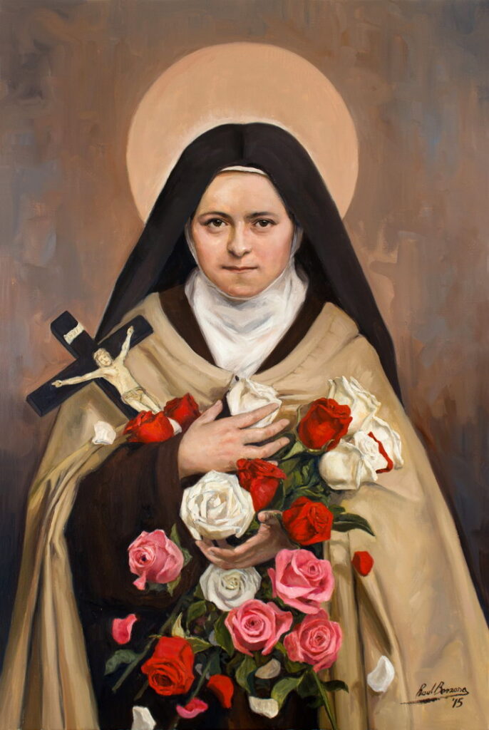 Saint Theresa of the Child Jesus - Raúl Berzosa Tablo