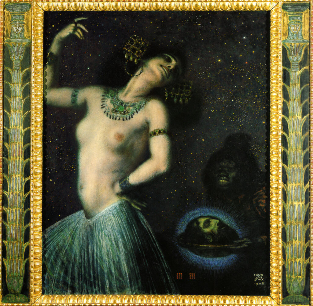 Salome (1906) - Franz Stuck Tablo