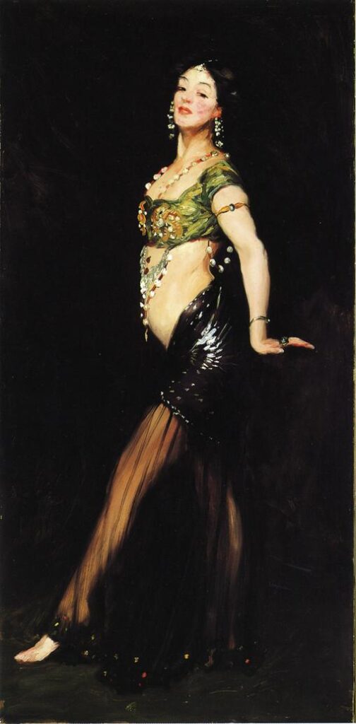 Salome (No. 2) (1909) - Robert Henri Tablo