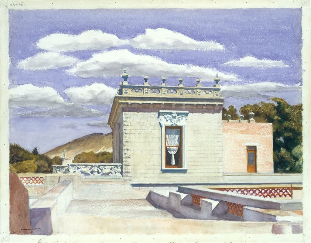 Saltillo Mansion (1943) - Edward Hopper Tablo