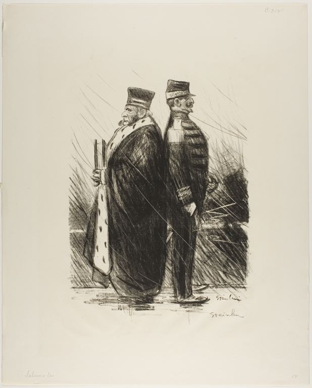 Saluons Les (1899) – Théophile Steinlen Tablo