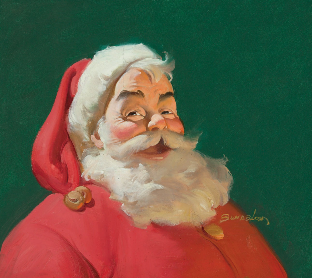 Santa - Haddon Sundblom Tablo