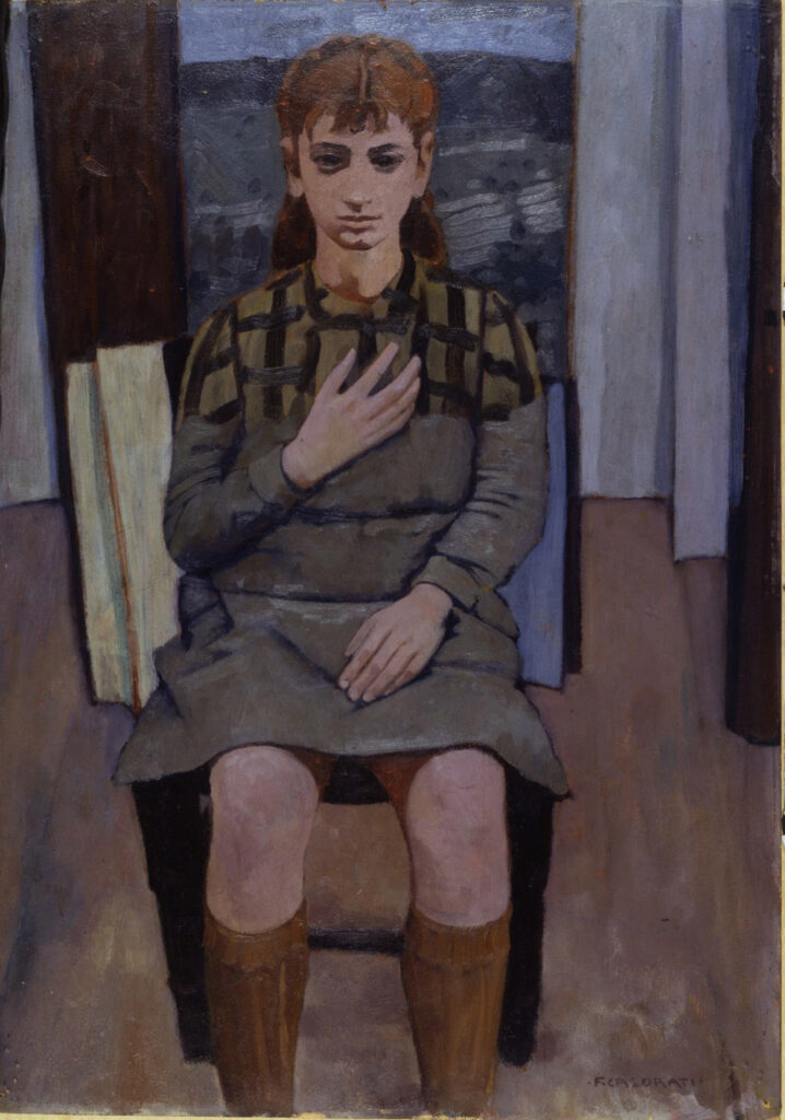 Santina – Felice Casorati Tablo