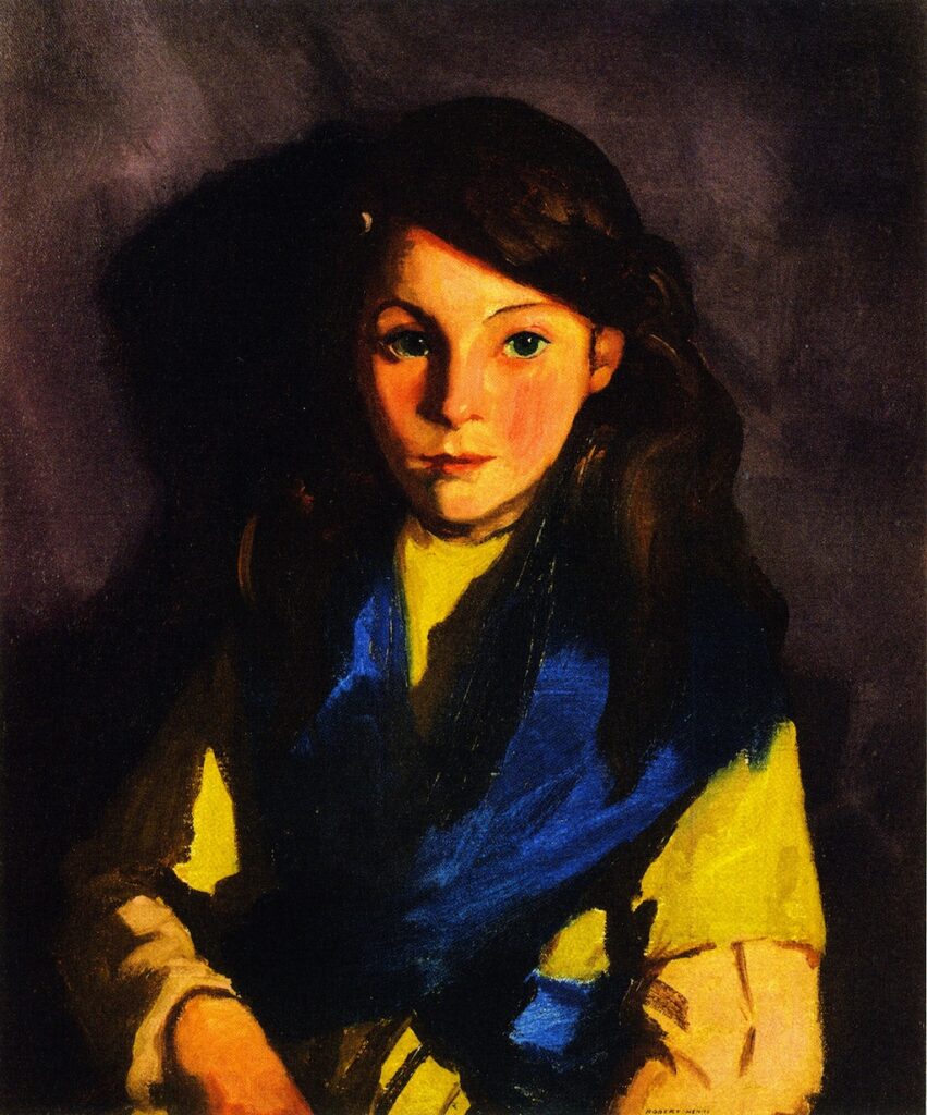Sarah B. (1924) - Robert Henri Tablo