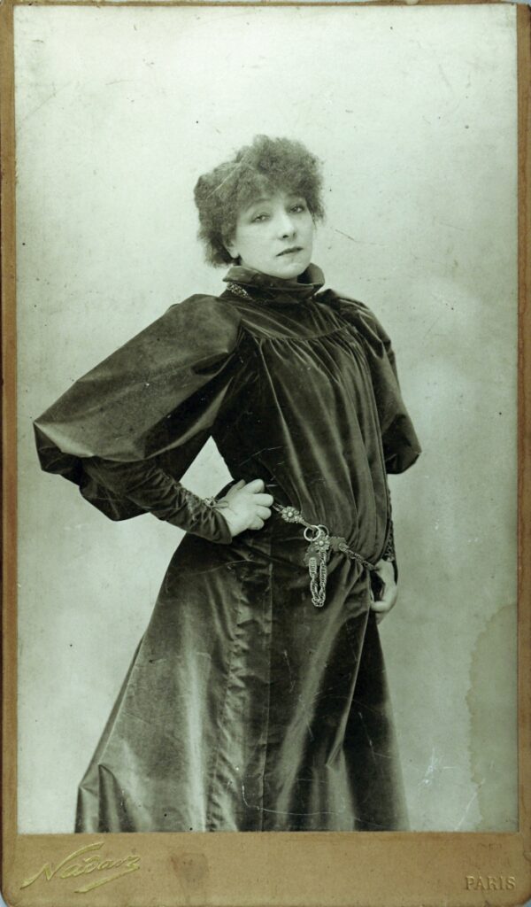 Sarah Bernhardt (1880) - Félix Nadar Tablo