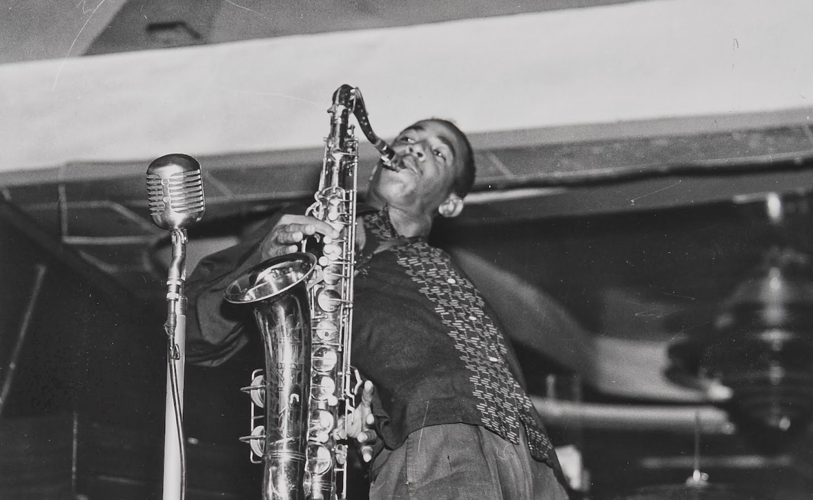 Saxofonist - Ralston Crawford Tablo