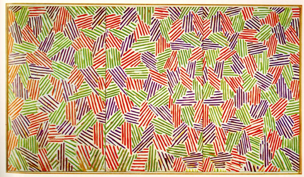 Scent - Jasper Johns Tablo