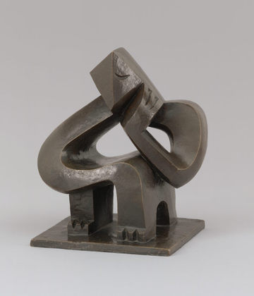Seated Man (1925) - Jacques Lipchitz Tablo