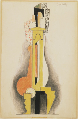 Seated Nude (1915) - Jacques Lipchitz Tablo