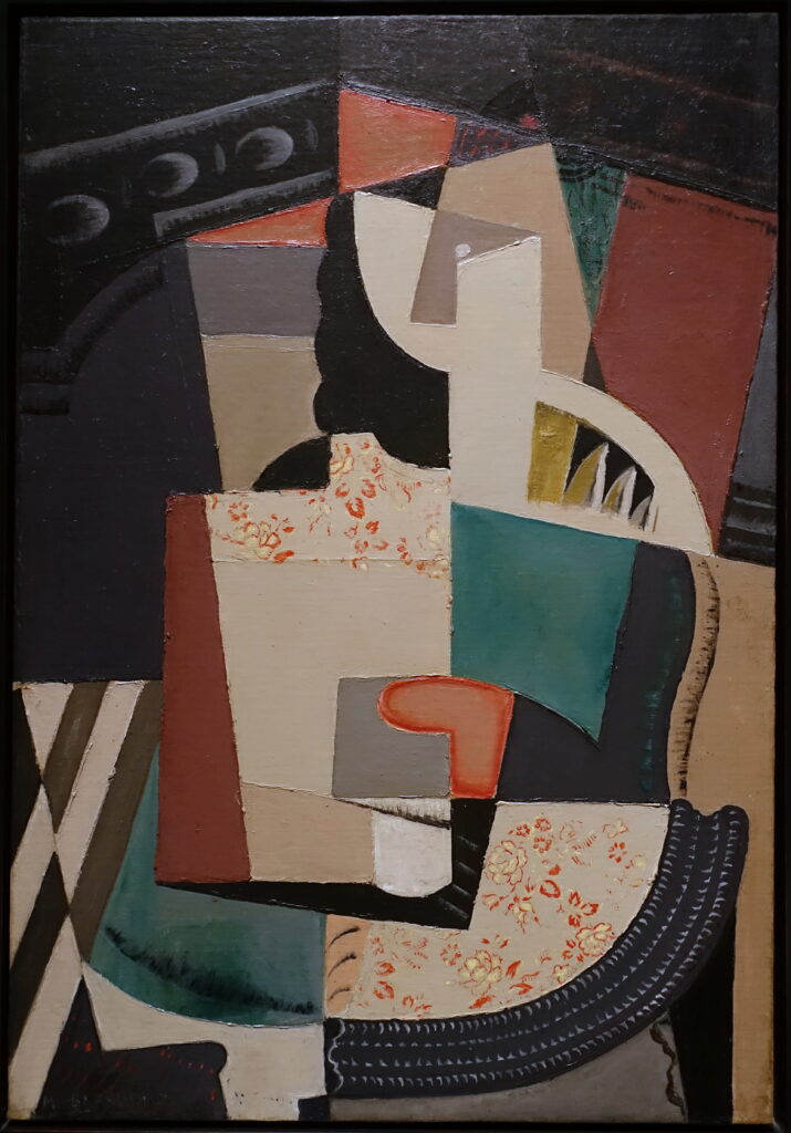 Seated Woman (1917) - María Blanchard Tablo