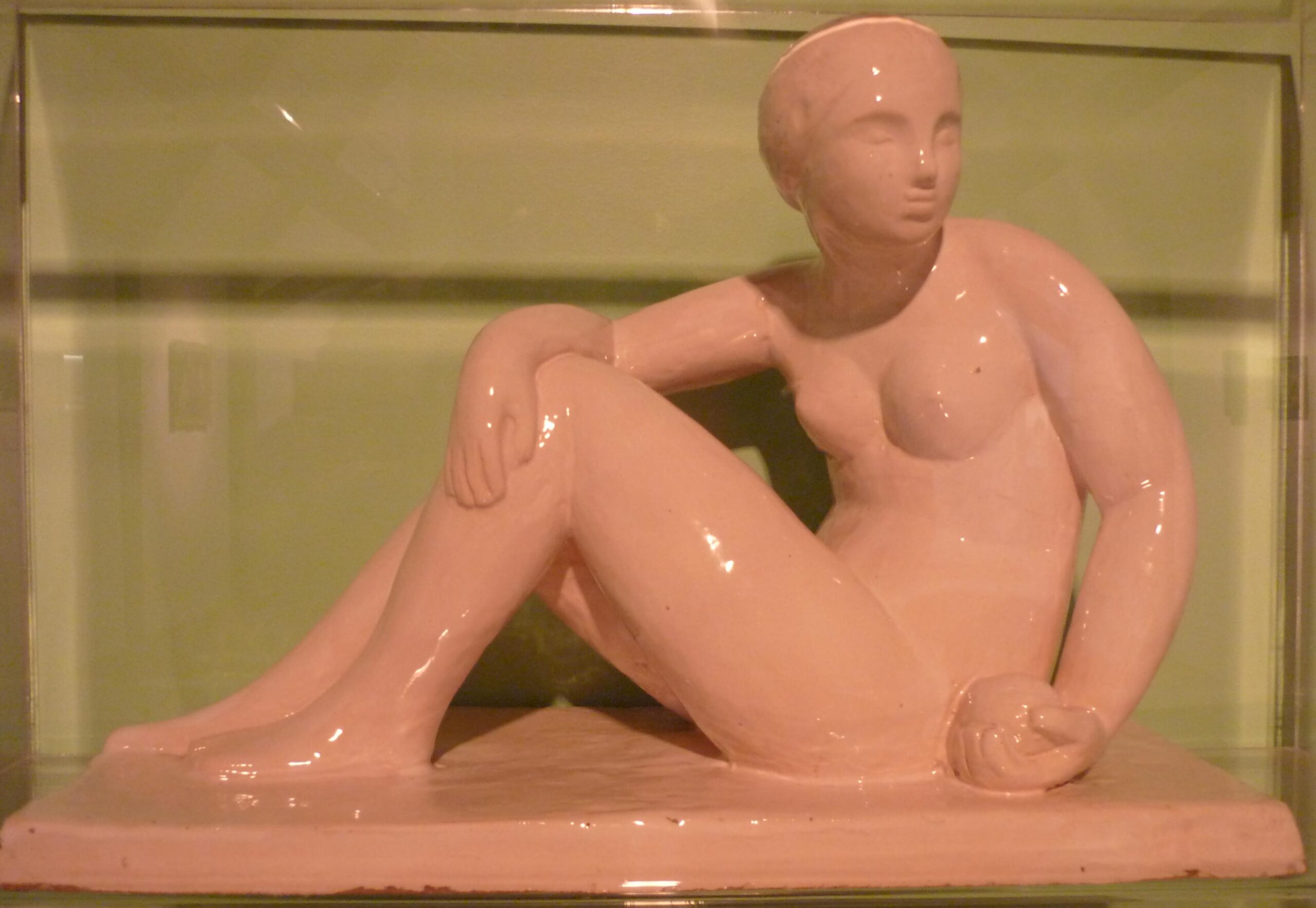 Seated nude (1910) - Roger de La Fresnaye Tablo
