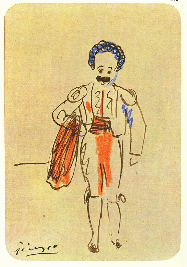 Sebastia Junyer Vidal as matador (1903) - Pablo Picasso Tablo