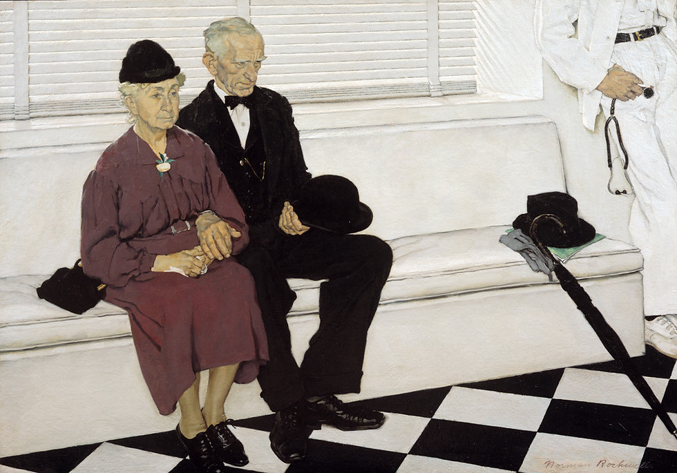Second Holiday (1939) - Norman Rockwell Tablo