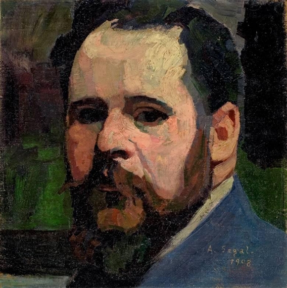 Selbstbildnis (1908) – Arthur Segal Tablo