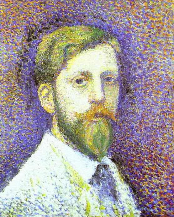 Self Portrait (1890) – Georges Lemmen Tablo