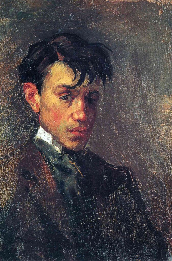 Self Portrait (1896) - Pablo Picasso Tablo