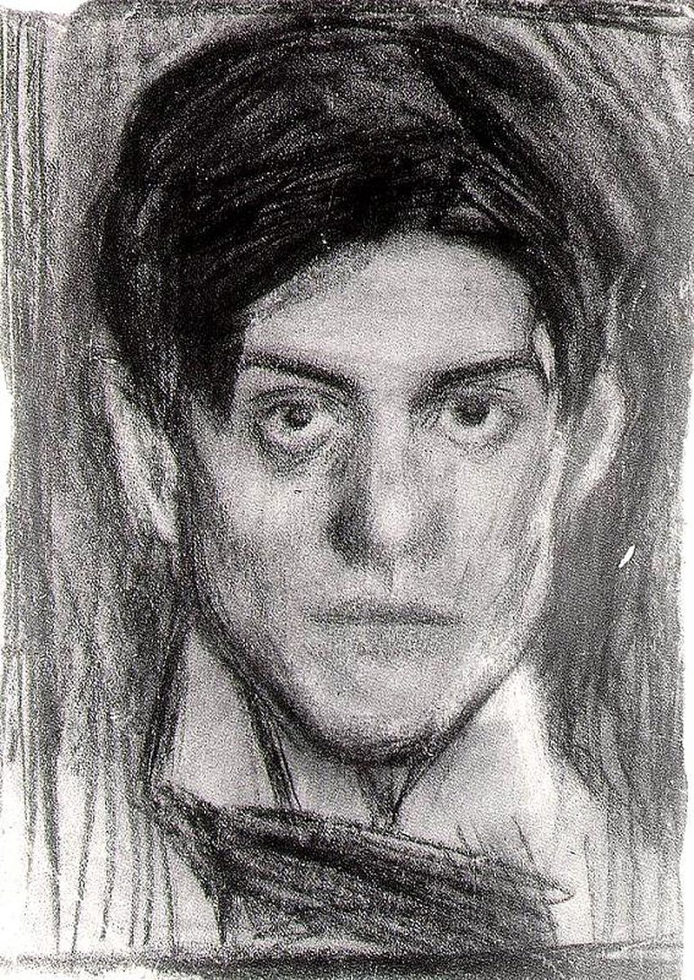 Self Portrait (1900) - Pablo Picasso Tablo