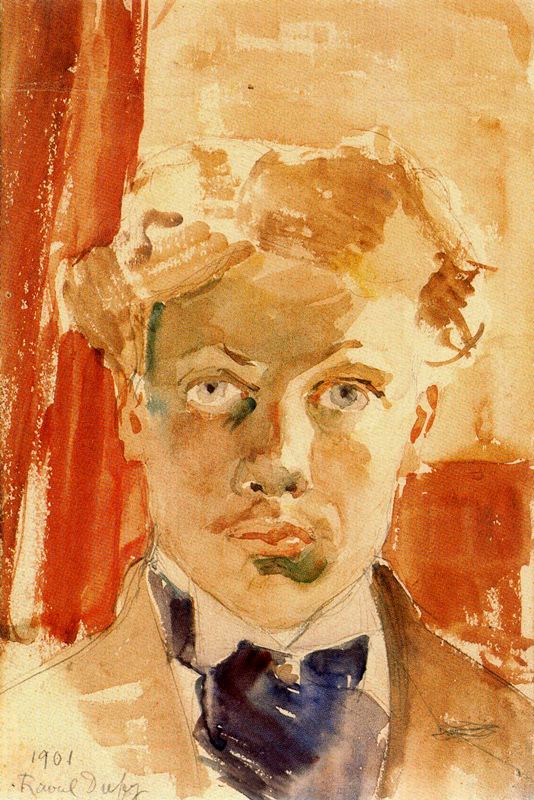 Self Portrait (1901) - Raoul Dufy Tablo