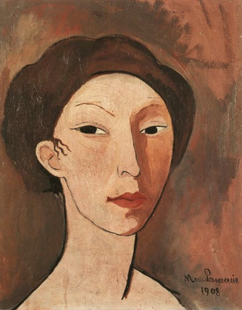 Self Portrait (1908) - Marie Laurencin Tablo