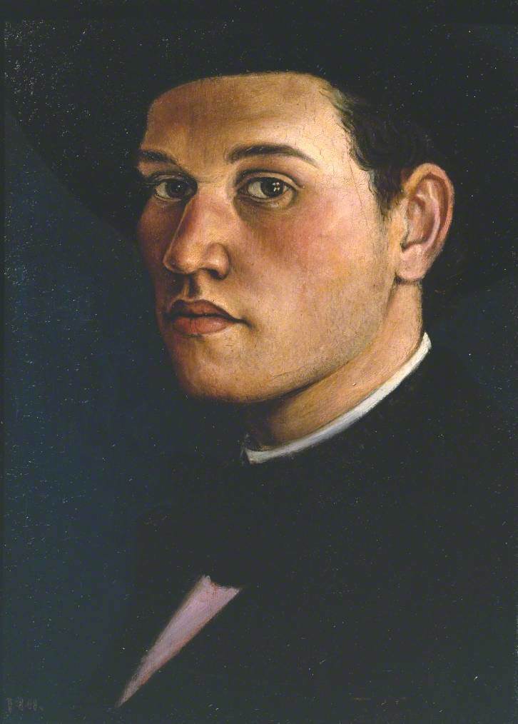 Self Portrait (1911) - C. R. W. Nevinson Tablo