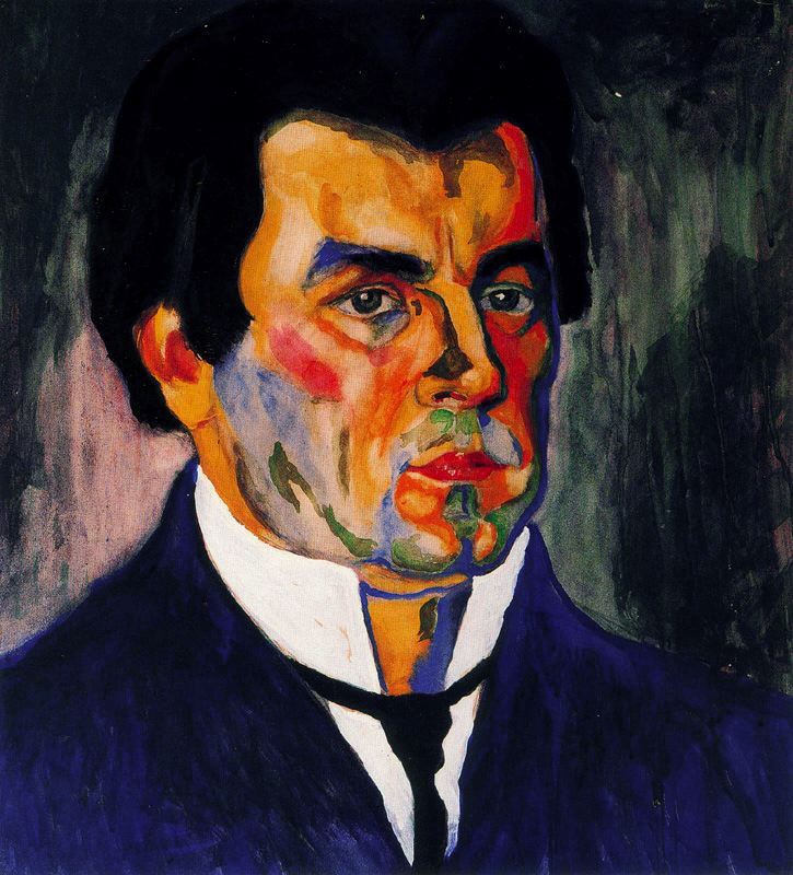 Self Portrait (1911) - Kazimir Malevich Tablo