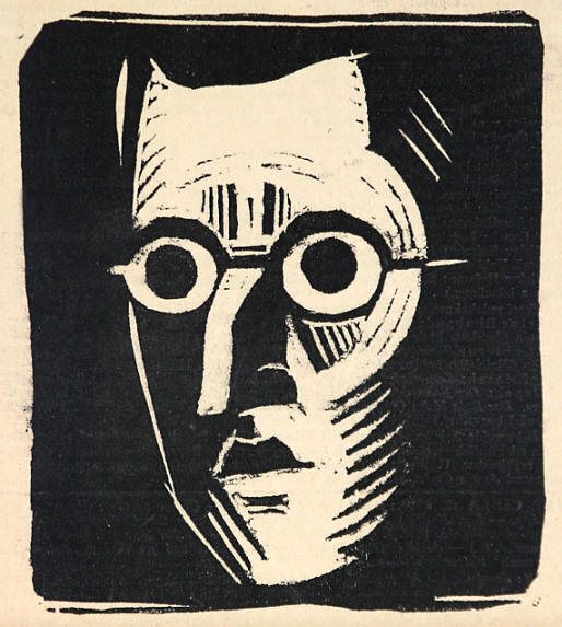 Self Portrait (1918) - Josef Čapek Tablo