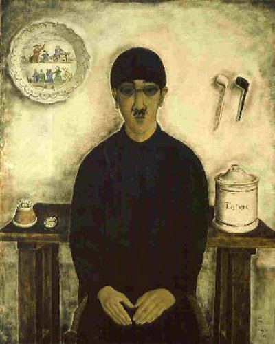 Self Portrait (1921) – Tsuguharu Foujita Tablo