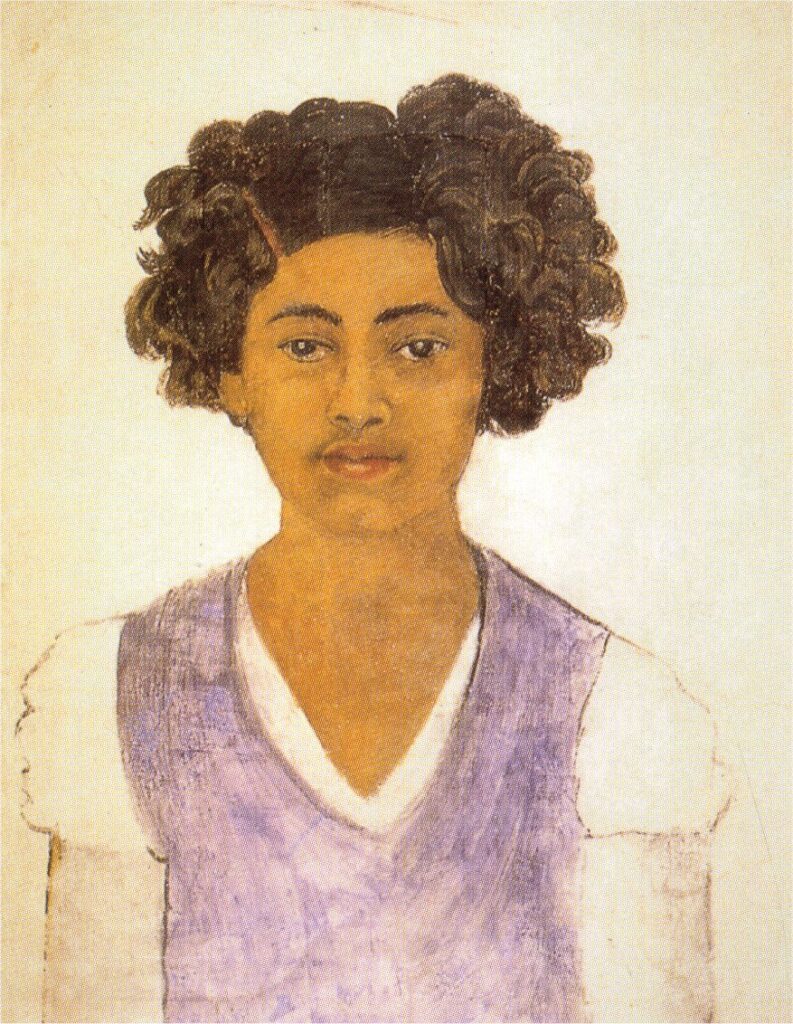 Self Portrait (1922) - Frida Kahlo Tablo