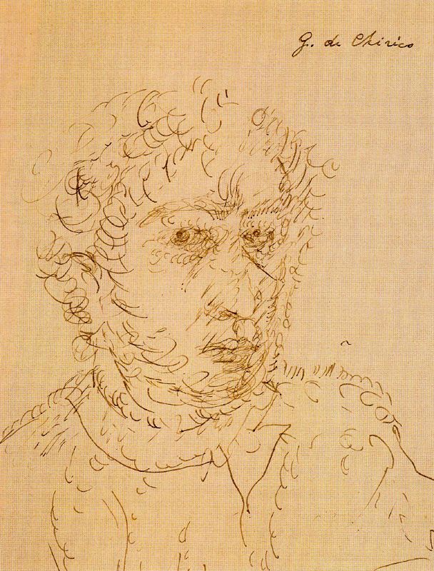 Self Portrait (1923) – Giorgio de Chirico Tablo