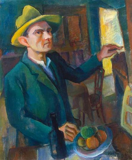 Self Portrait (1925) - Kmetty János Tablo