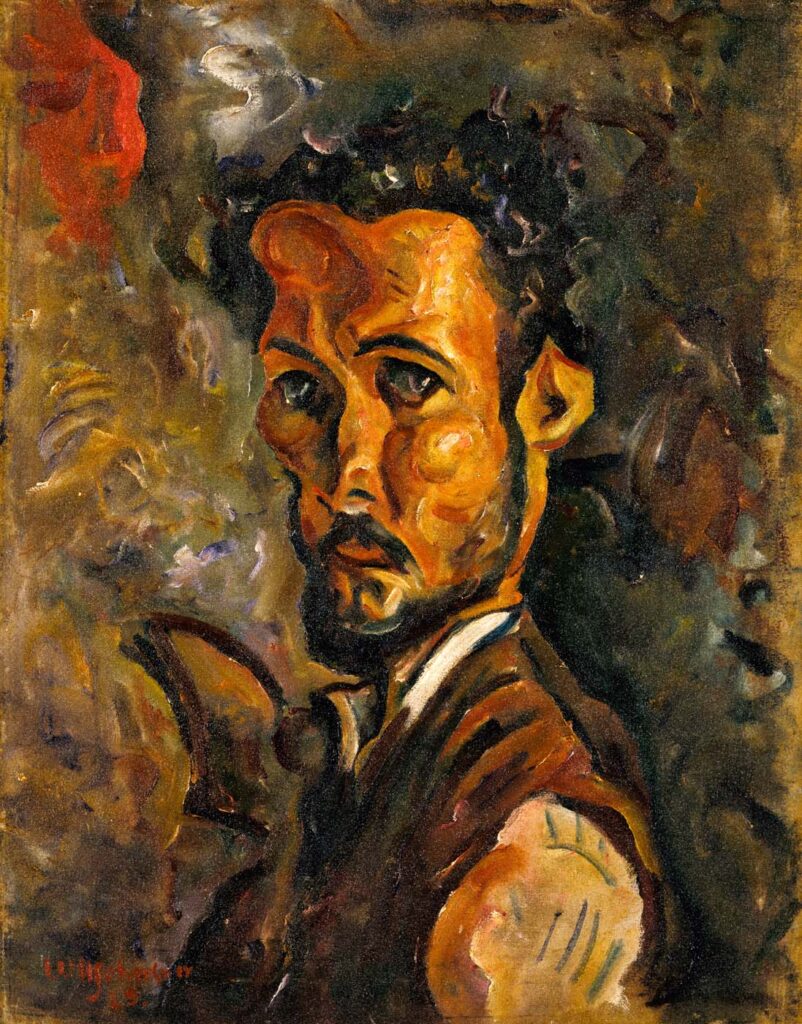 Self Portrait (1929) – William H. Johnson Tablo