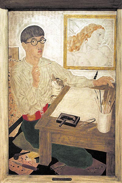 Self Portrait (1931) – Tsuguharu Foujita Tablo