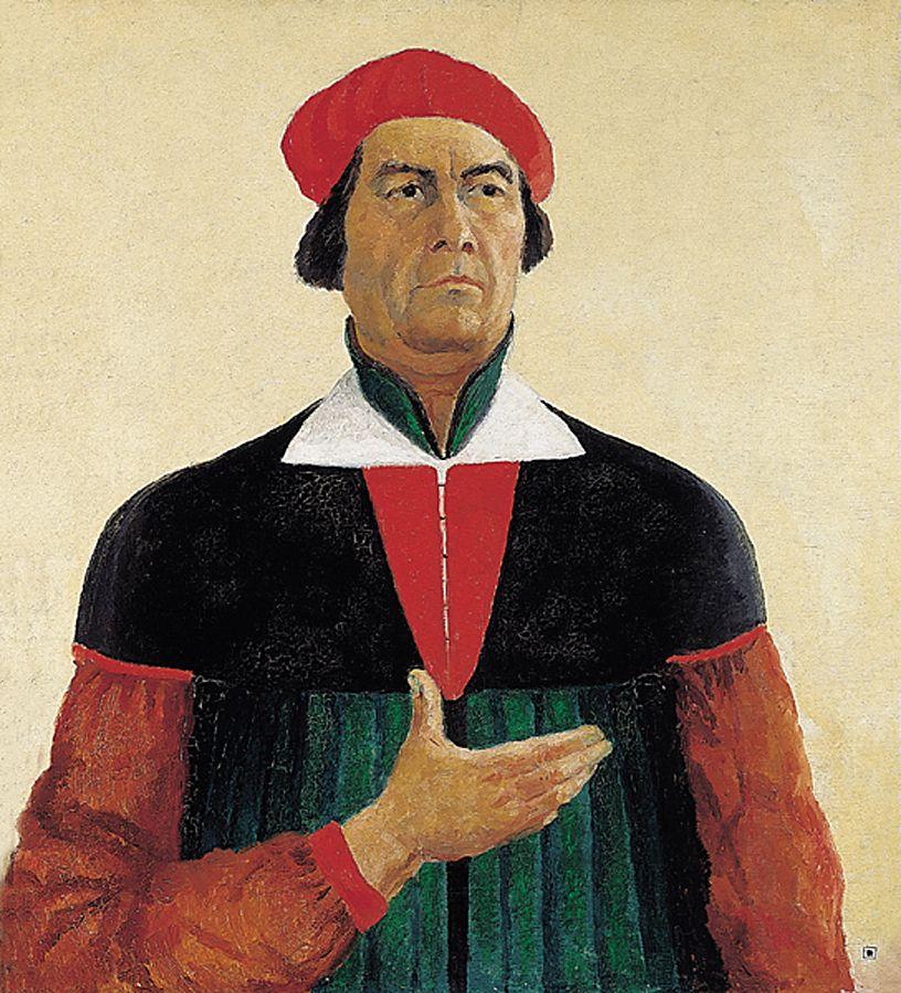 Self Portrait (1933) - Kazimir Malevich Tablo