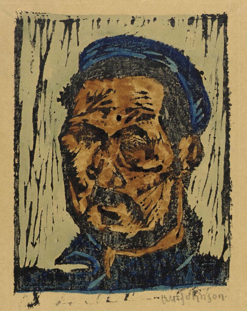 Self Portrait (1935) – William H. Johnson Tablo
