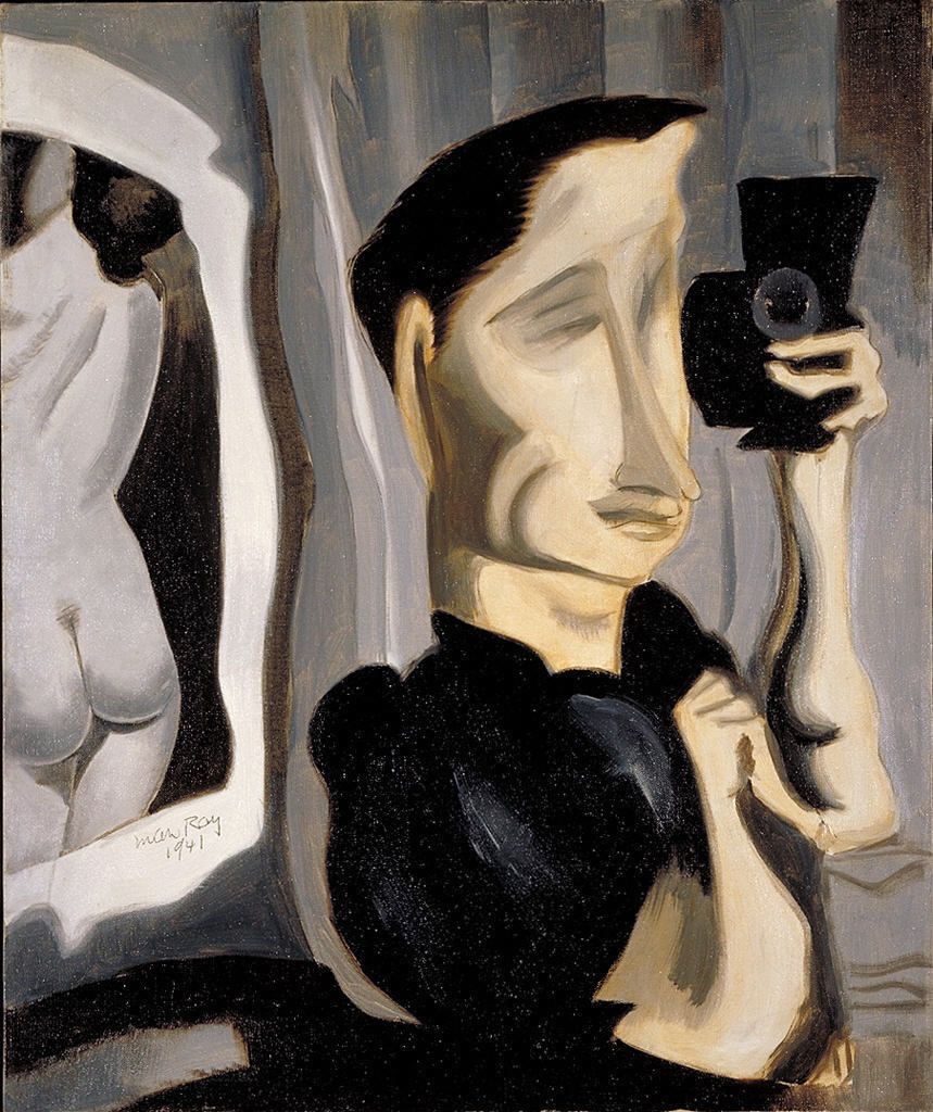 Self Portrait (1941) – Man Ray Tablo