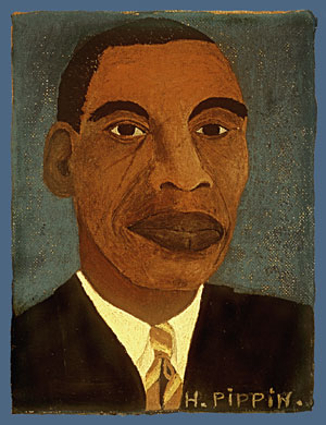Self Portrait (1944) – Horace Pippin Tablo