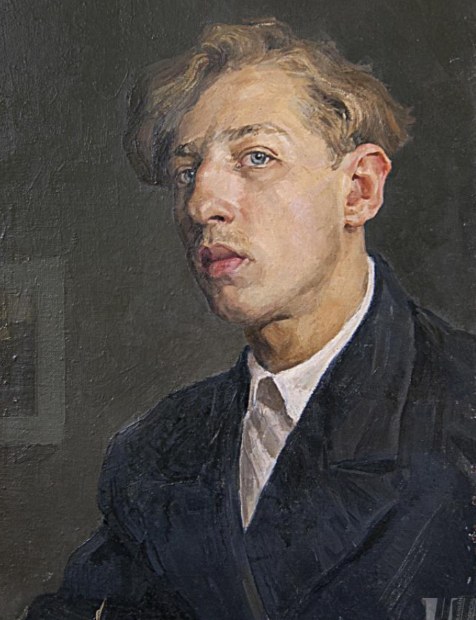 Self Portrait (1949) - Vilen Barsky Tablo
