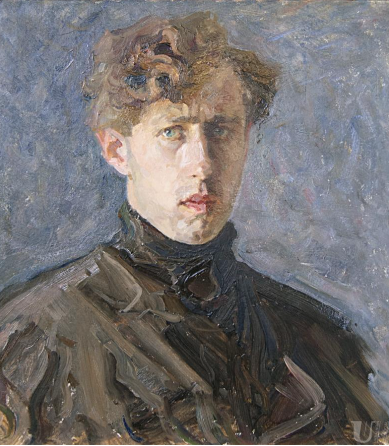 Self Portrait (1950) - Vilen Barsky Tablo