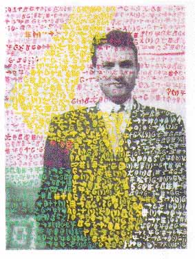 Self Portrait (1952) – Isidore Isou Tablo